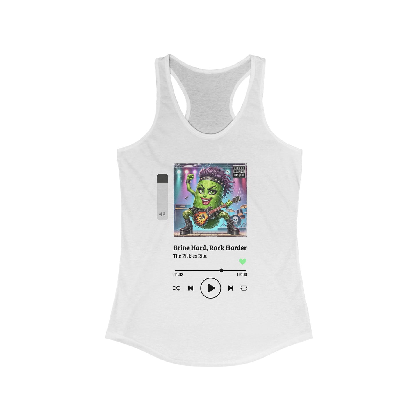Rockin' Brinetta - Volume Button? Never Heard Of It (Tanktop)