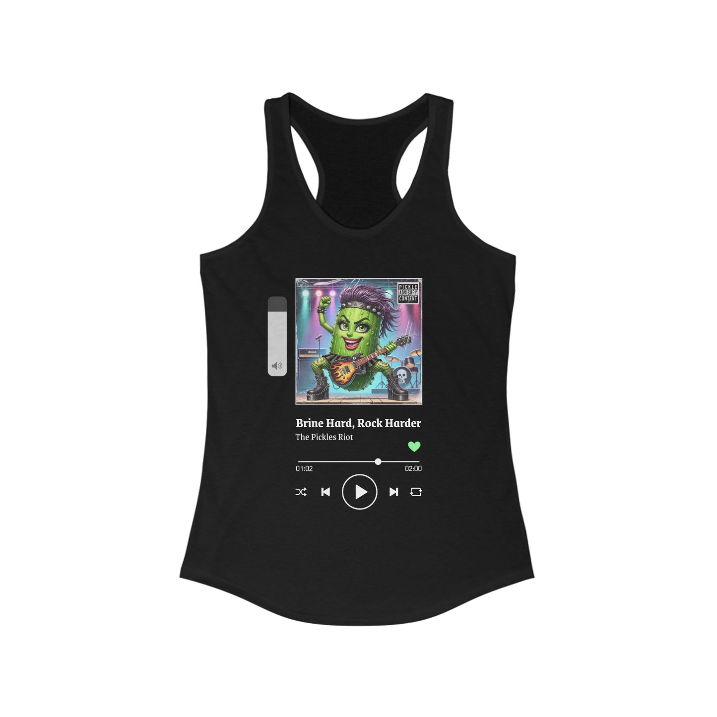 Rockin' Brinetta - Volume Button? Never Heard Of It (Tanktop)