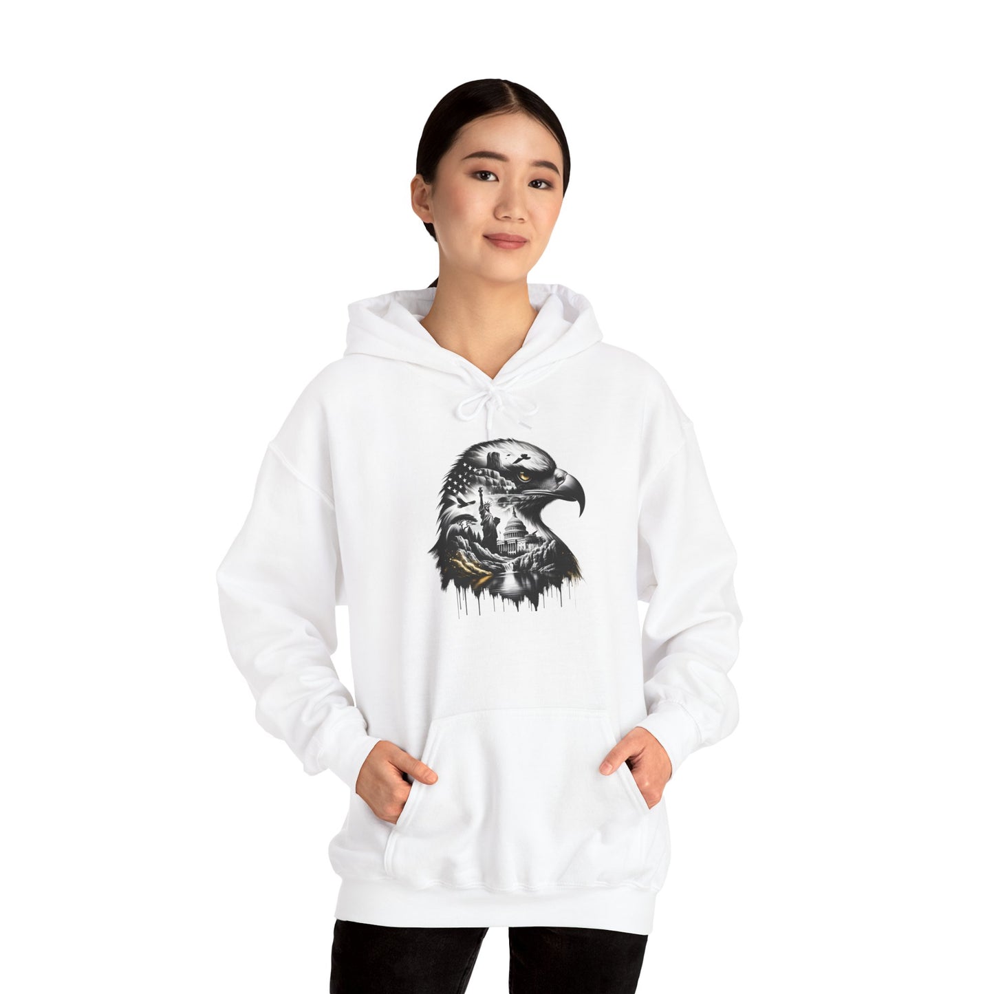 American Eagle - Unisex Hooded Sweatshirt