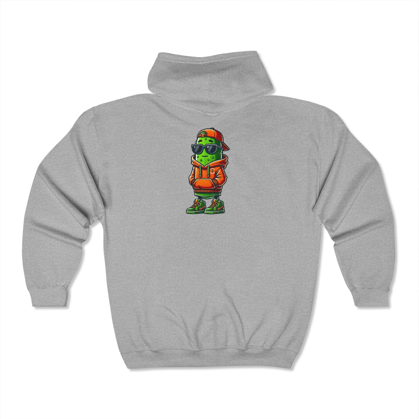 Pickle Joe - Unisex Full Zip Hooded Sweatshirt