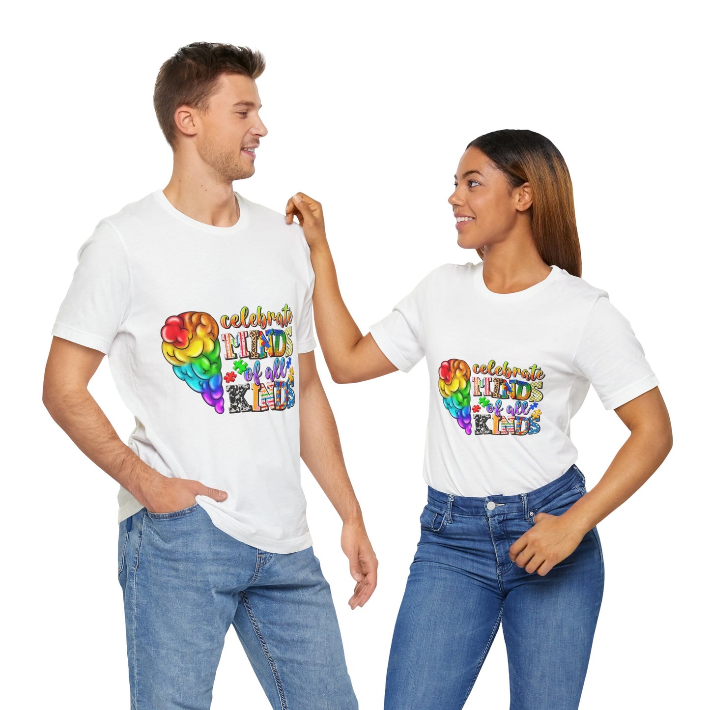 Celebrate Minds Of All Kinds - Unisex Tee