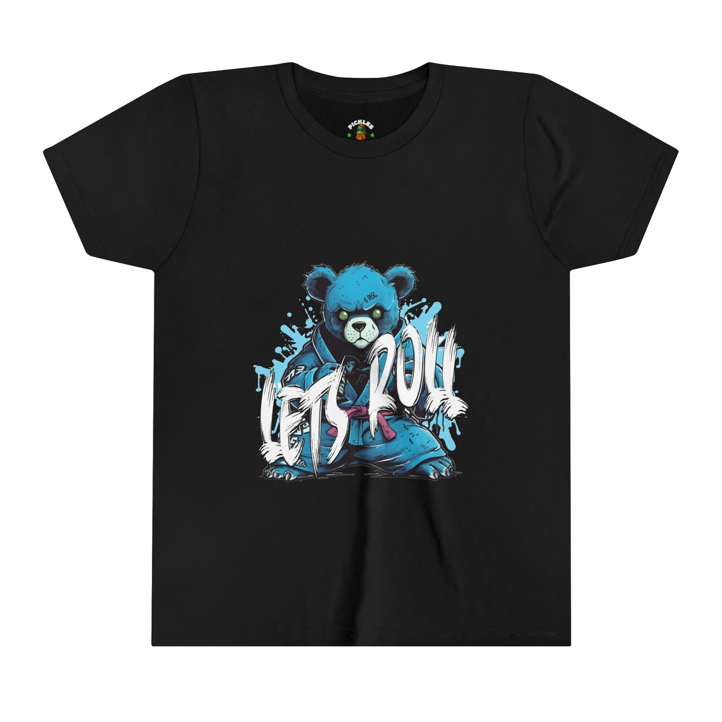 Let's Roll BJJ Bear - Youth Tee