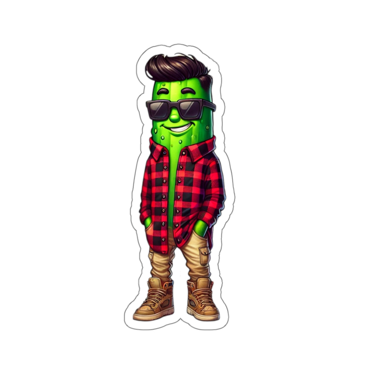 Sir Pickleton - Kiss-Cut Sticker