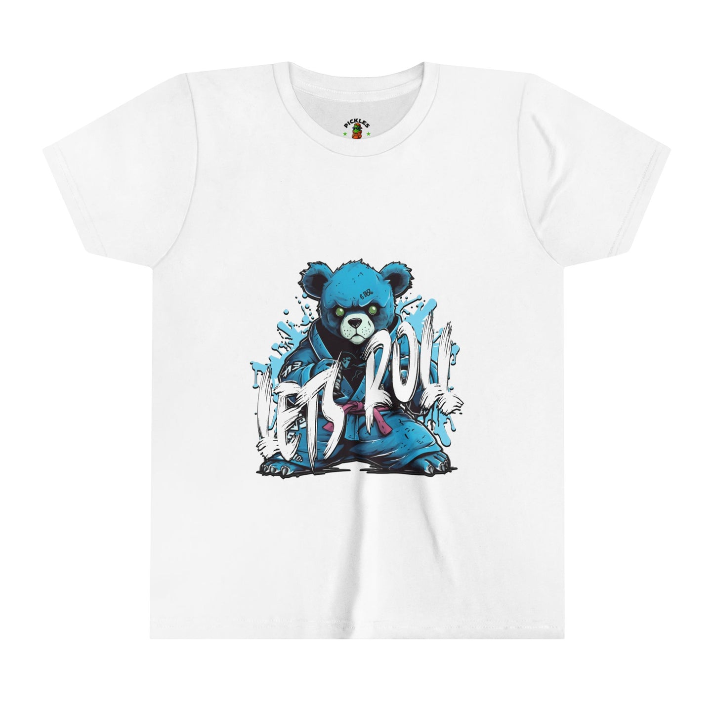 Let's Roll BJJ Bear - Youth Tee