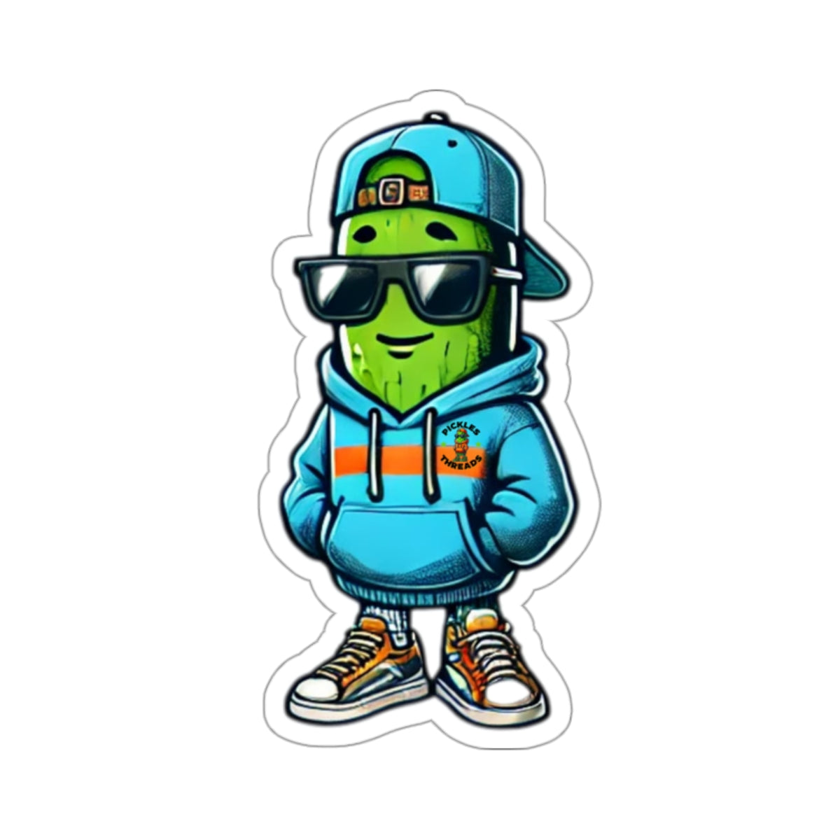 Chill Dill Pickle - Kiss-Cut Stickers