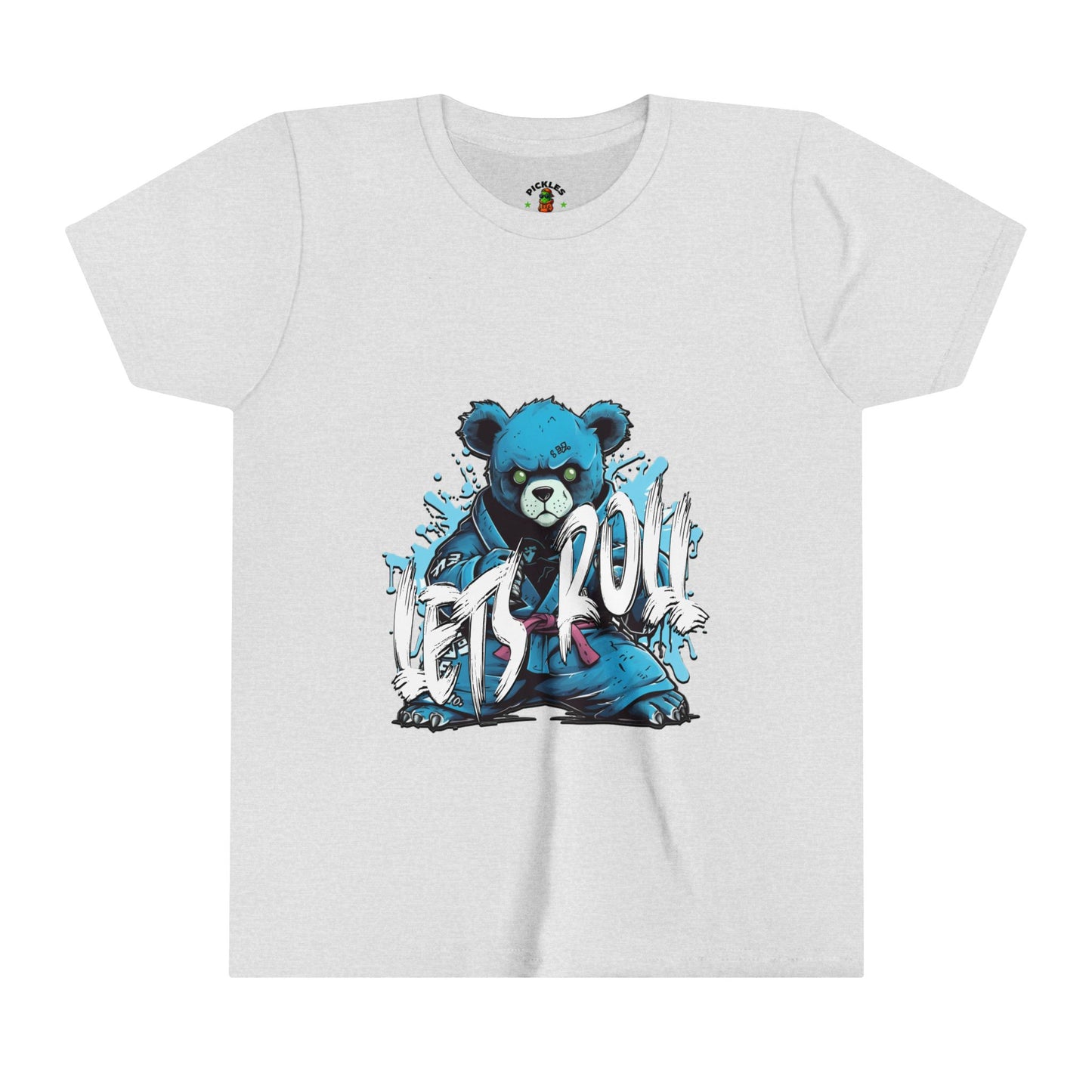 Let's Roll BJJ Bear - Youth Tee