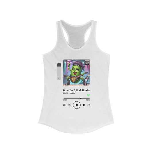 Rockin' Brinetta - Volume Button? Never Heard Of It (Tanktop)