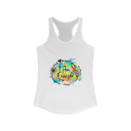 I Am Enough - Women's Racerback Tank