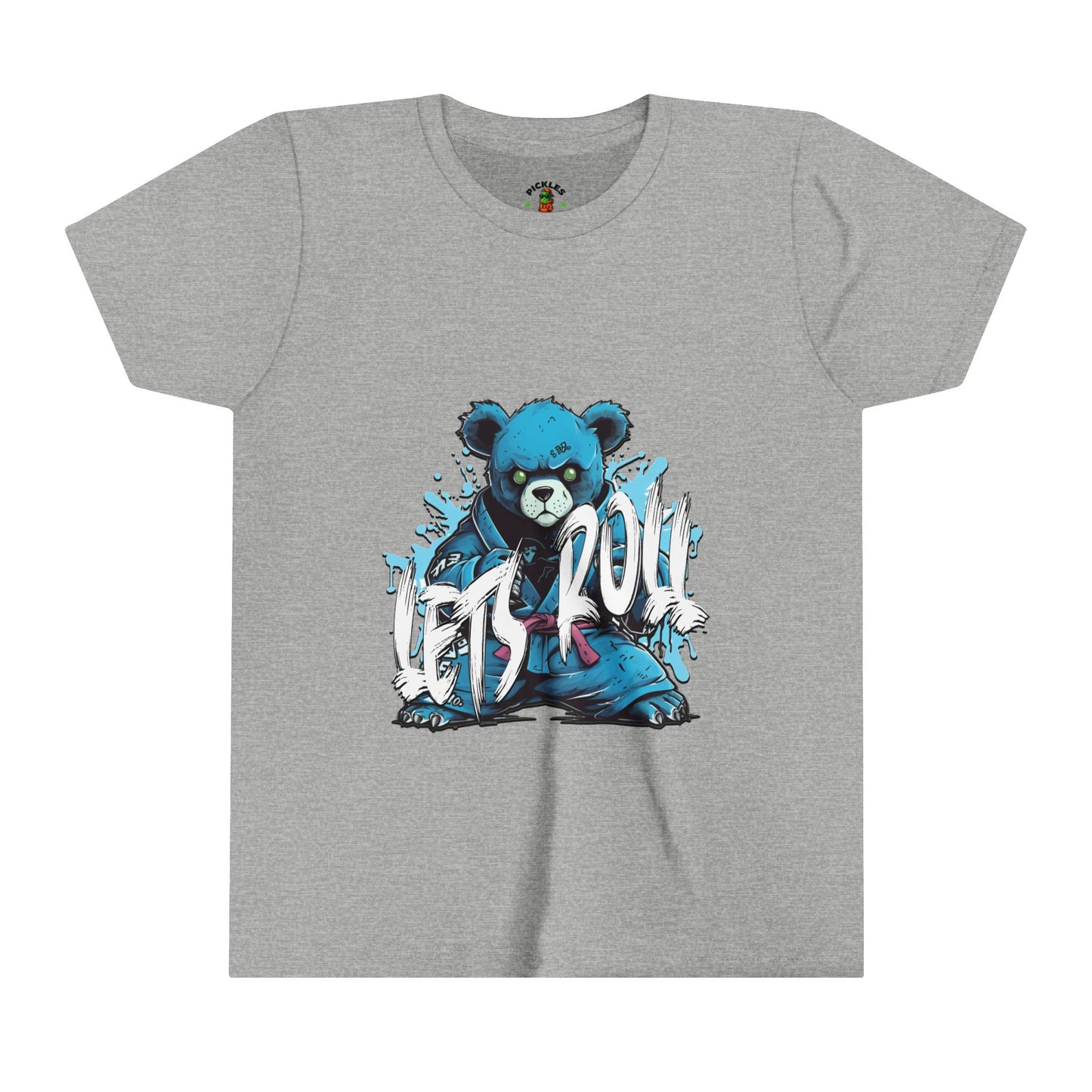 Let's Roll BJJ Bear - Youth Tee