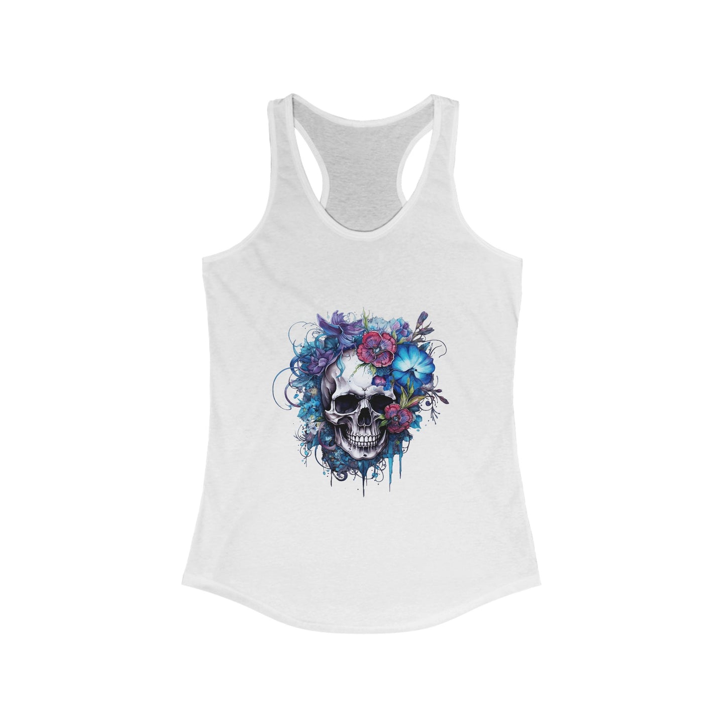 Beautiful Skull - Women's Racerback Tank