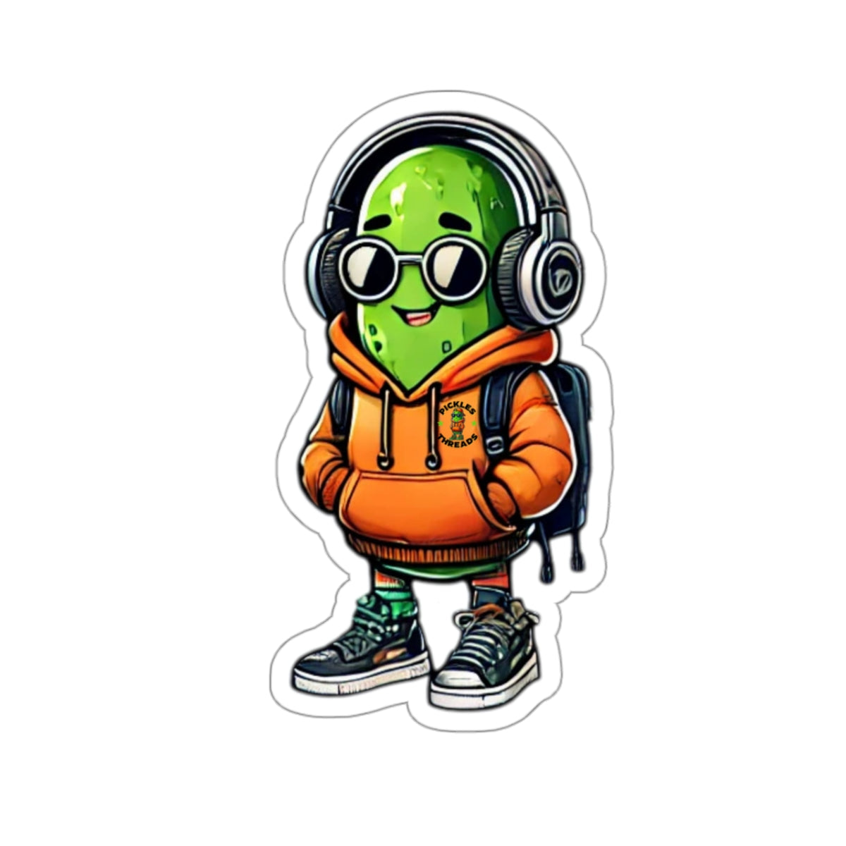 Brine Beats Pickle - Kiss-Cut Stickers