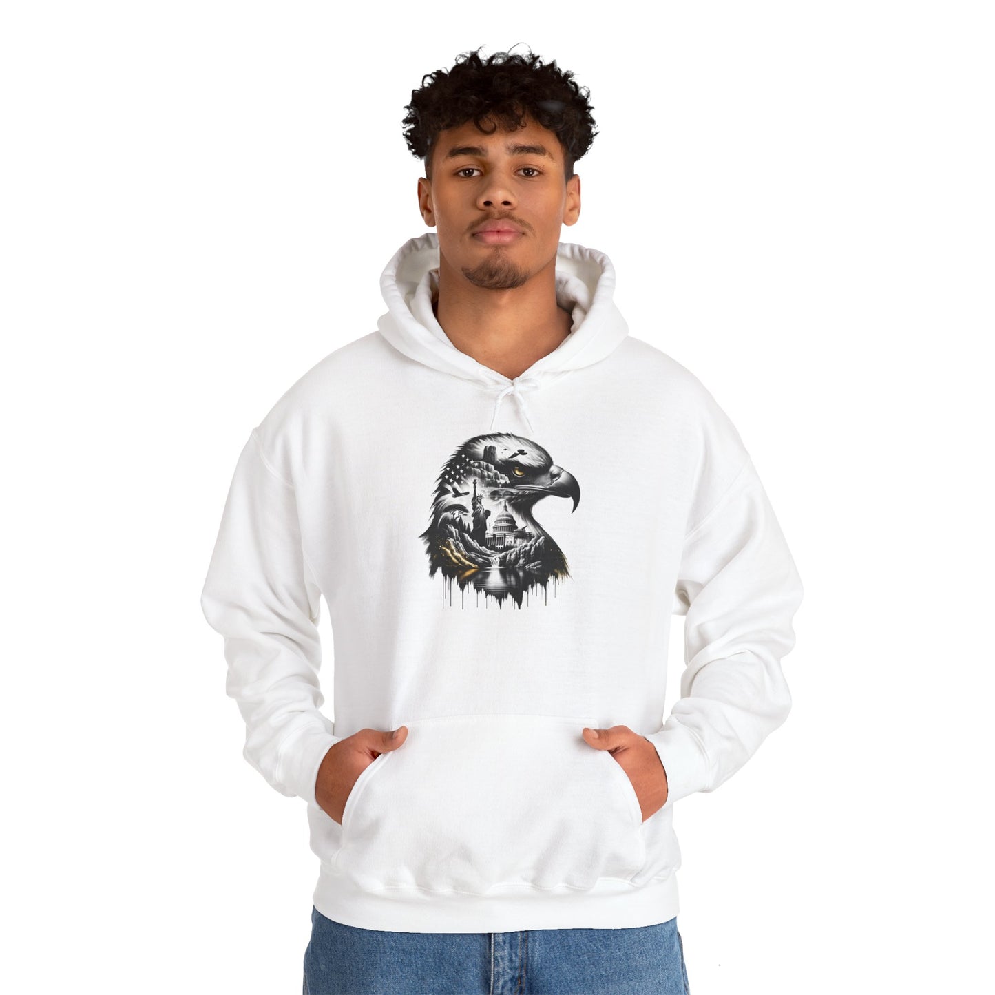 American Eagle - Unisex Hooded Sweatshirt