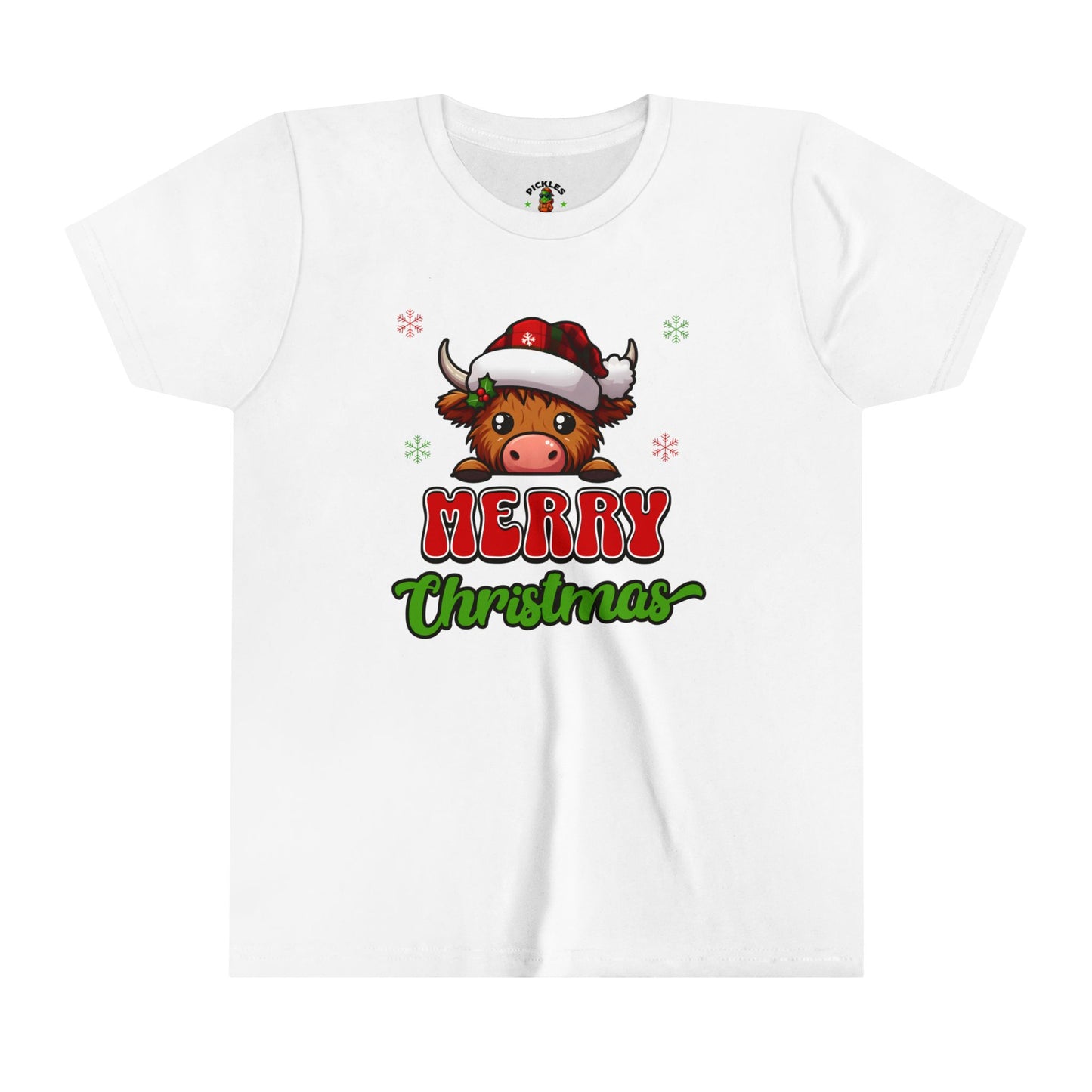 Christmas Cow - Youth Tee